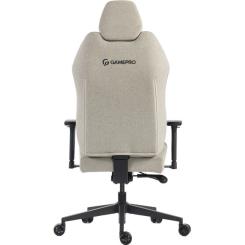 Кресло игровое GamePro GC760LG Fabric Light Gray Фото 5