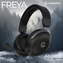 Наушники GamePro Asgard Freya Black Фото 2