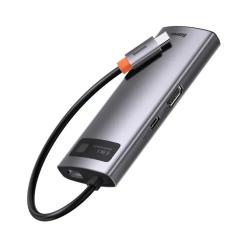 Концентратор Baseus USB-C 6-in-1 Фото 5