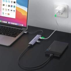 Концентратор Ugreen USB 3.0 to 4xUSB 3.0 CM473 Фото 3