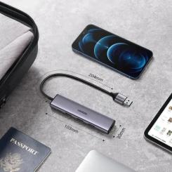 Концентратор Ugreen USB 3.0 to 4xUSB 3.0 CM473 Фото 4