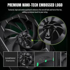 Кулер для корпуса Gamemax Tornado T12 ARGB Фото 8