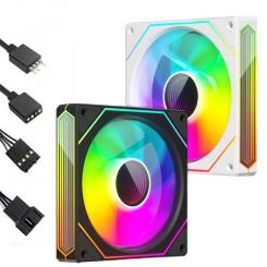 Кулер для корпуса Zezzio PRISM 6 Pro White Reverse Фото 4