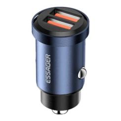 Зарядное устройство Essager 2xUSB 30W blue Фото 1
