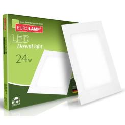 Светильник Eurolamp Downlight 24W 4000K Фото 1