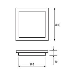 Светильник Eurolamp Downlight 24W 4000K Фото 2