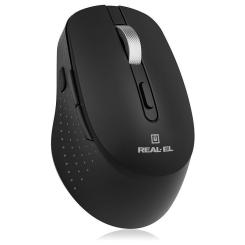 Мышка REAL-EL RM-380W Wireless Black Фото 6