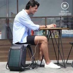 Рюкзак для ноутбука Kingsons 15.6" solar backpack Black Фото 11