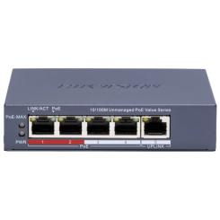 Коммутатор сетевой Hikvision DS-3E0105P-E/M(C) Фото