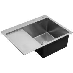 Мойка кухонная Kroner Geburstet-6350RHM Фото 2