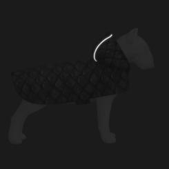 Дождевик для животных WAUDOG Clothes з капюшоном "Луска" M Фото 3