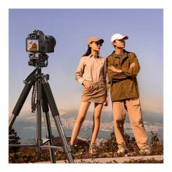 Штатив RTAKO VT-990S 1.9M HEXAGONAL PHOTOGRAPHY TRIPOD Black Фото 2