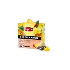 Чай Lipton черный "Peach mango" 20 пакетиков Фото 1