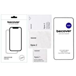 Стекло защитное BeCover 10D Xiaomi Redmi 15 Black Фото 1