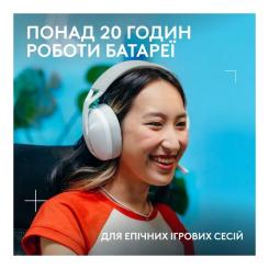 Наушники Logitech G321 Lightspeed White Фото 5