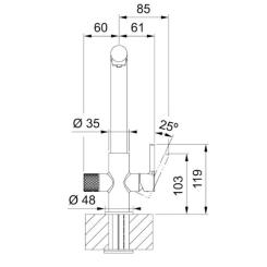 Смеситель Franke Lina L Clear Water Фото 7