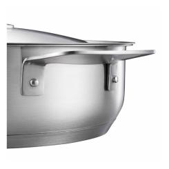 Сотейник Fiskars All Steel глибокий матовий 28 см Фото 3