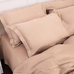 Постельное белье MirSon Tencel №03 Creamy 143х210 полуторный Фото 4