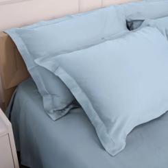 Постельное белье MirSon Tencel №04 Blue 2x143x210 Семейный Фото 4