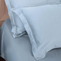 Постельное белье MirSon Tencel №04 Blue 2x143x210 Семейный Фото 5