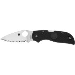 Нож Spyderco Chaparral CTS XHP FRN Serrated Grey Фото 1