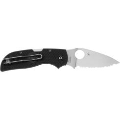Нож Spyderco Chaparral CTS XHP FRN Serrated Grey Фото 2