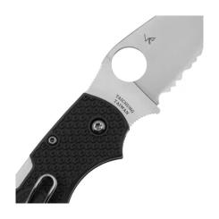 Нож Spyderco Chaparral CTS XHP FRN Serrated Grey Фото 8