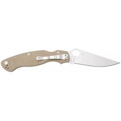 Нож Spyderco Military 2 CPM Cru-Wear Micarta Brown Фото 1