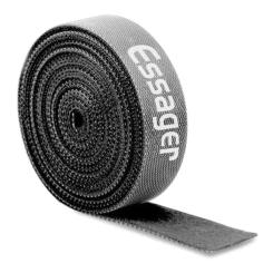 Набор для крепления Essager стрічка-липучка Cable Organizer 3m Black Фото 1