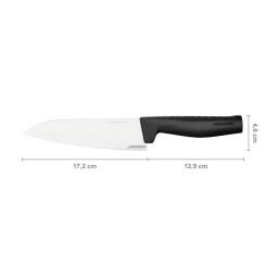 Кухонный нож Fiskars Hard Edge шеф середній 17 см Фото 1
