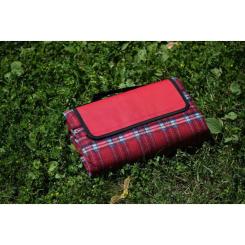Плед Ardesto Picnic 130х170см, 100% полиэстер, клетка красная Фото 1
