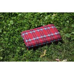 Плед Ardesto Picnic 130х170см, 100% полиэстер, клетка красная Фото 2