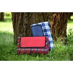 Плед Ardesto Picnic 130х170см, 100% полиэстер, клетка красная Фото 6