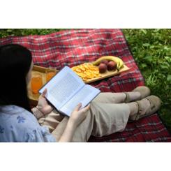 Плед Ardesto Picnic 130х170см, 100% полиэстер, клетка красная Фото 8