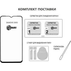 Стекло защитное Dengos Full Glue OPPO Reno14 5G Black Фото 2
