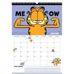 Календарь Kite планер настенный Garfield на 2026 год Фото 2