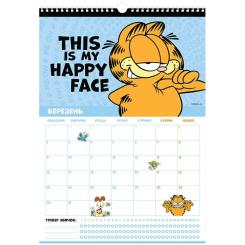 Календарь Kite планер настенный Garfield на 2026 год Фото 3