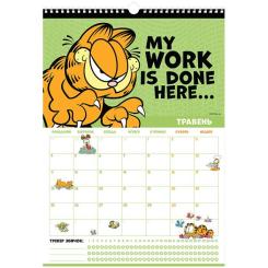 Календарь Kite планер настенный Garfield на 2026 год Фото 5