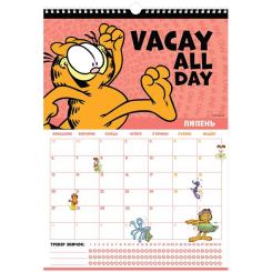 Календарь Kite планер настенный Garfield на 2026 год Фото 7