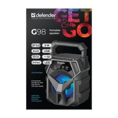 Акустическая система Defender G98 Black Фото 5