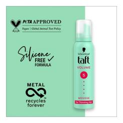 Пенка для волос Taft Volume 5 200 мл Фото 5