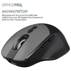 Мышка OfficePro M520B Wireless/Bluetooth Black Фото 9