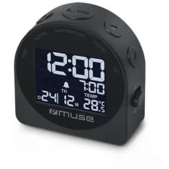 Настольные часы Muse цифровий чорний Фото