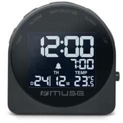 Настольные часы Muse цифровий чорний Фото 1