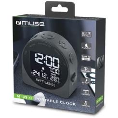 Настольные часы Muse цифровий чорний Фото 2