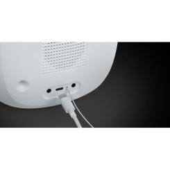 Настольные часы Muse Радіо-годинник з USB білий Фото 7