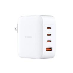 Зарядное устройство D-Link 3xUSB-C + 1xUSB PD140W GaN white Фото 1