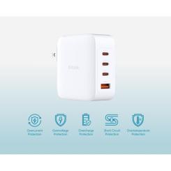 Зарядное устройство D-Link 3xUSB-C + 1xUSB PD140W GaN white Фото 6