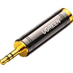 Переходник Ugreen 3.5mm M to 6.35mm F AV168 black Фото