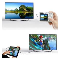 Переходник Ugreen Mini HDMI M to HDMI F black Фото 1